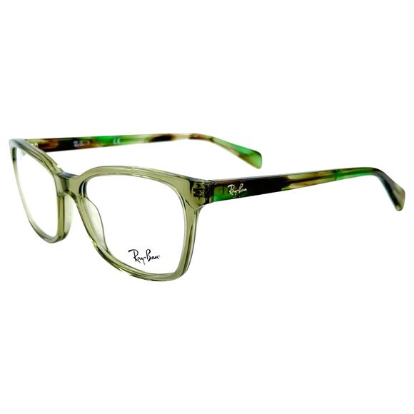 Ray-Ban Accessories - Ray Ban RB5362 Womens Plastic Eyeglass Frame 8178 Transparent Green 52-17
